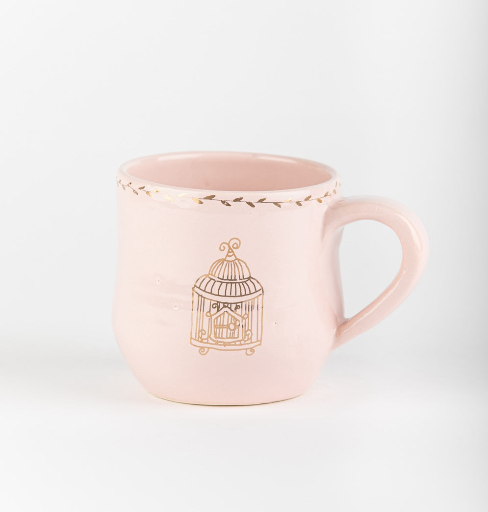 Mug Bird Pink