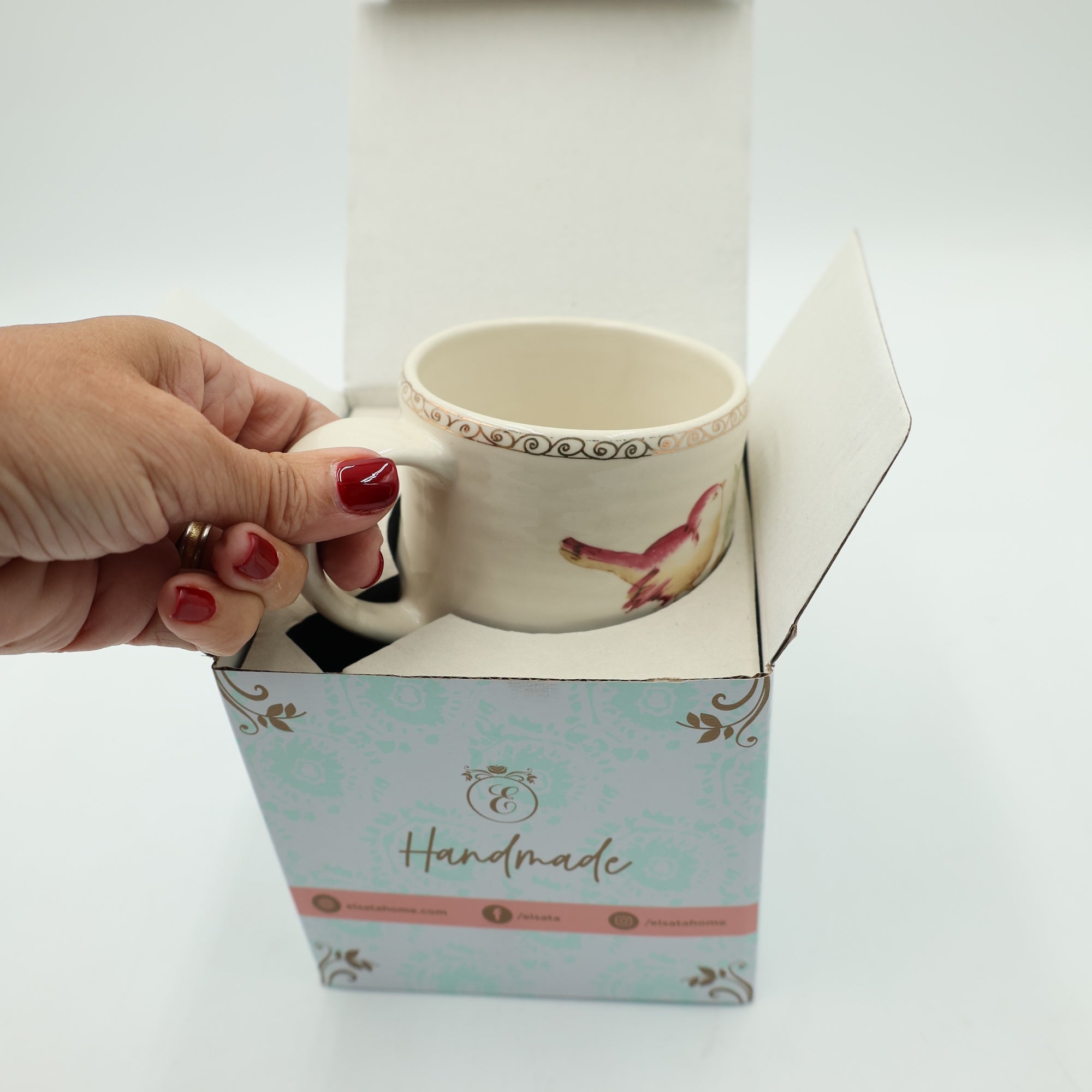 Mug Bird Natural