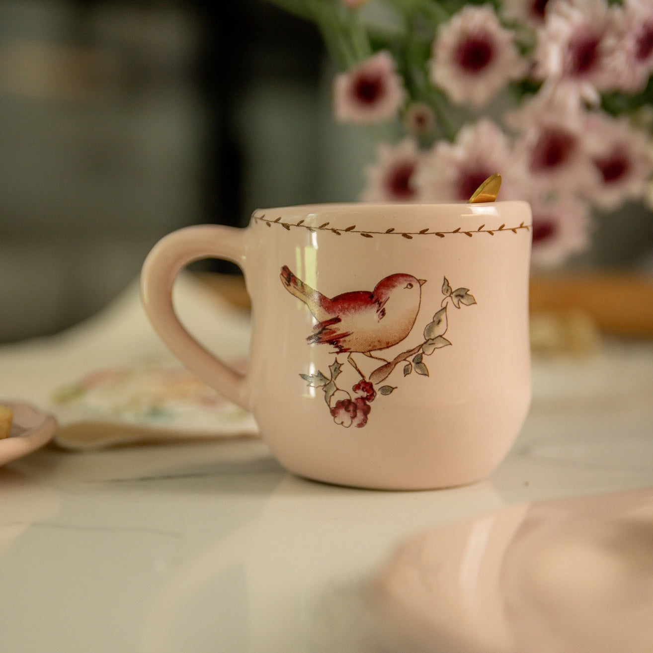 Mug Bird Pink