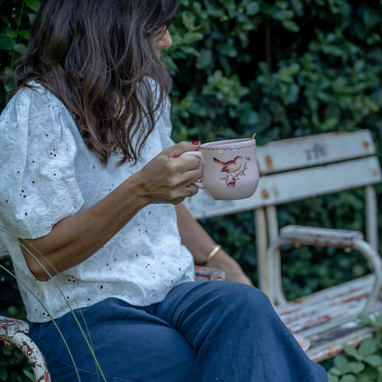 Mug Bird Pink
