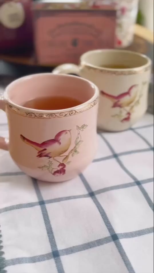 Mug Bird Pink