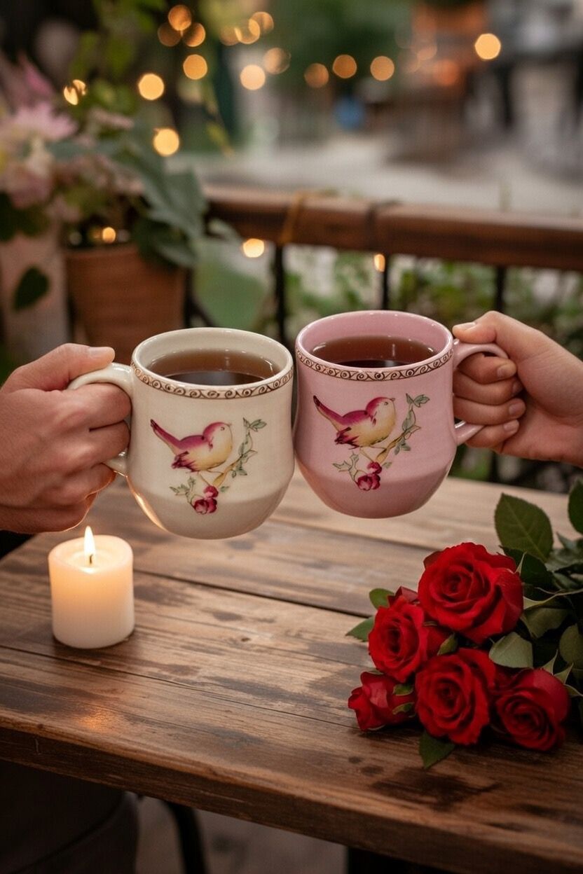 Mug Bird Pink