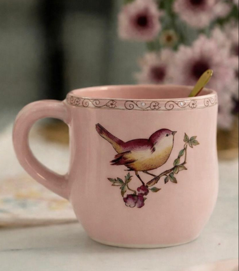 Mug Bird Pink