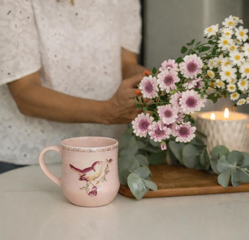 Mug Bird Pink